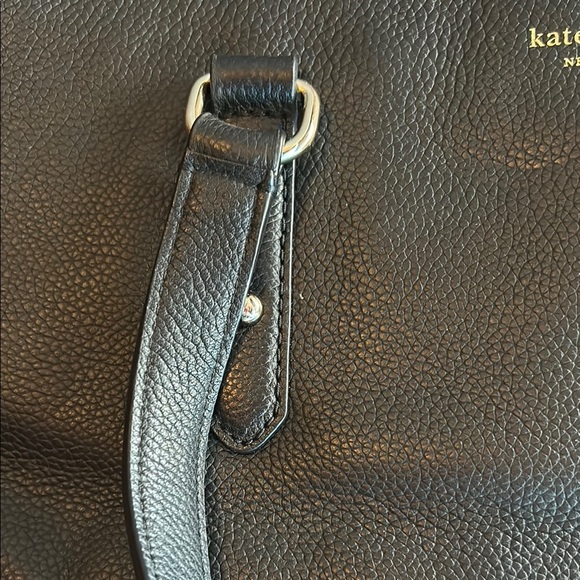 Kate Spade Black Leather Tote Bag - Picture 5 of 16